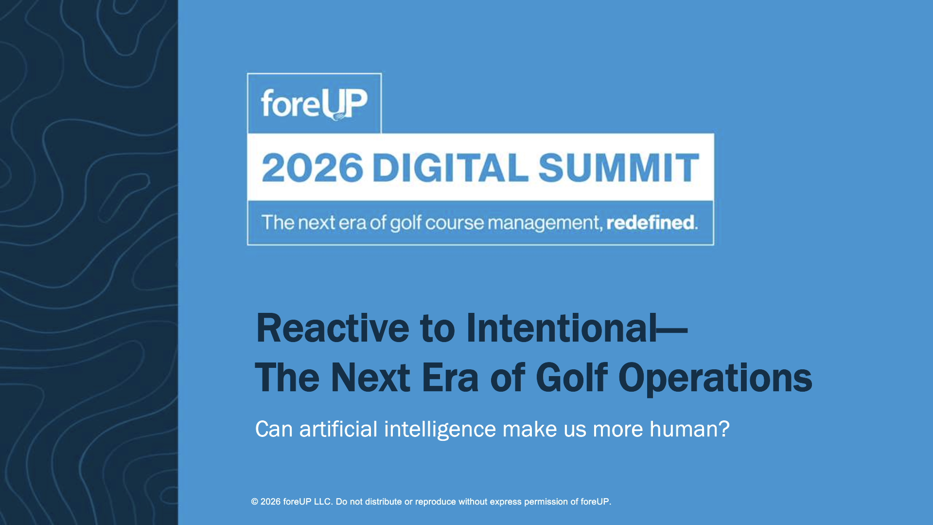 From Reactive to Intentional: The Next Era of Golf Operations