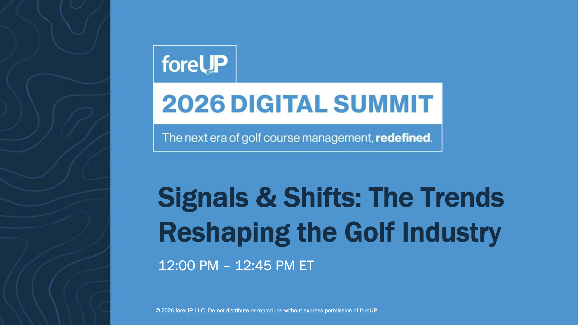 Signals & Shifts: The Trends Reshaping the Golf Industry