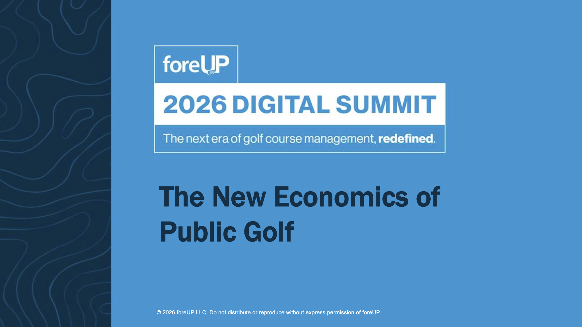The New Economics of Public Golf
