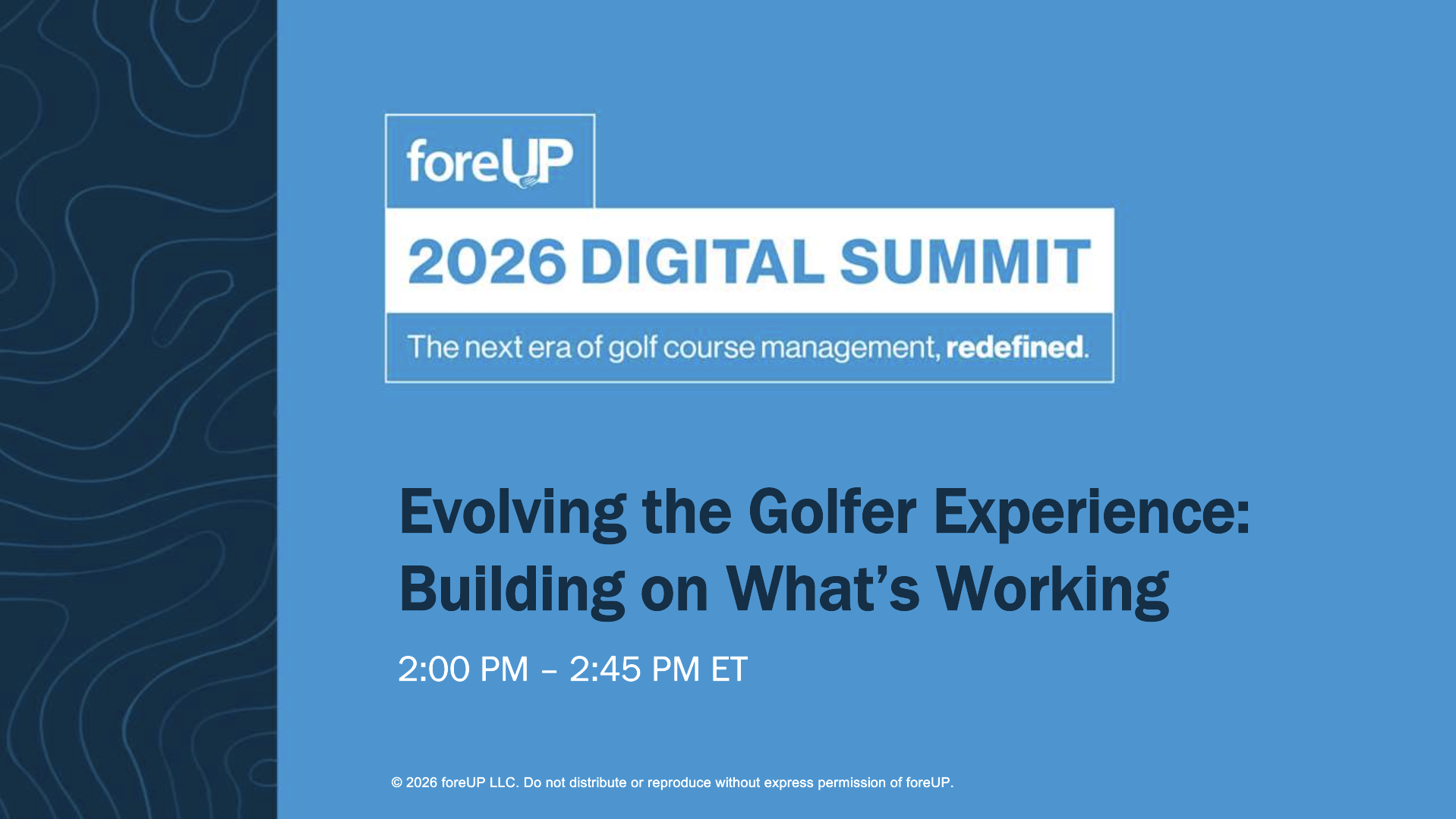 Evolving the Golfer Experience: Building on What’s Working
